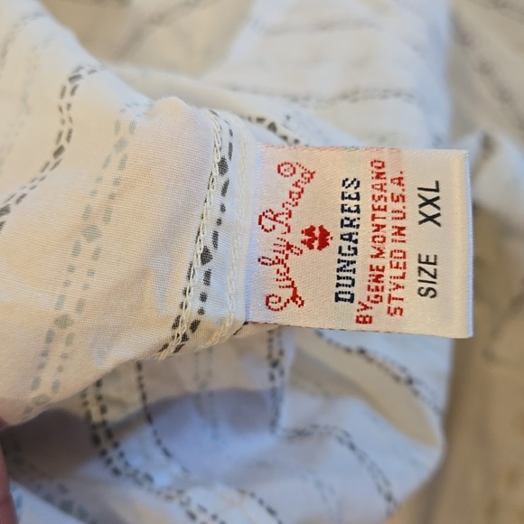 Lucky Brand Dungarees Western Style Short Sleeve Size 2XL - Picture 7 of 7